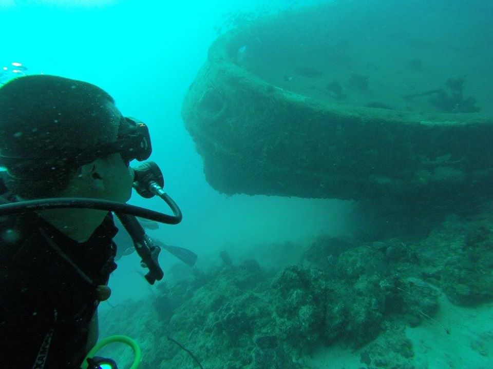 Buceo en naufragio